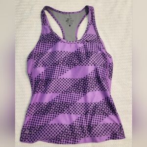 NIKE DRI-FIT RACERBACK TANK TOP PURPLE SIZE S WOMEN’S